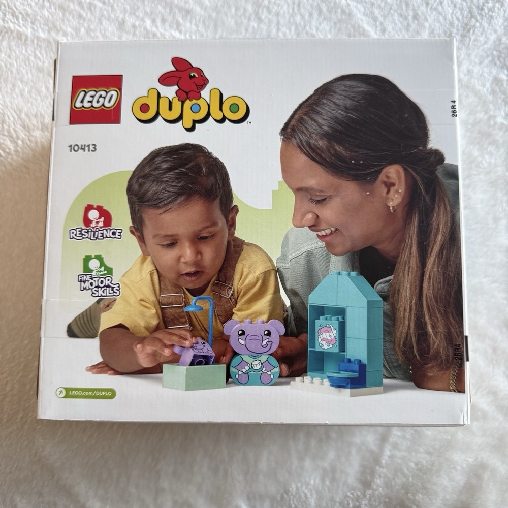 LEGO DUPLO 10413 Daily Routines: Bath Time - Toddler Lego‎ Bath Play Set 15 Pcs.